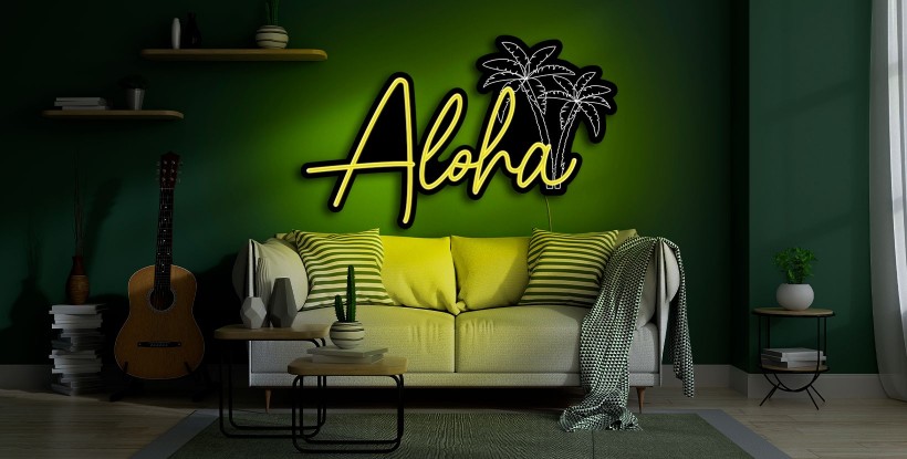 Neón aloha