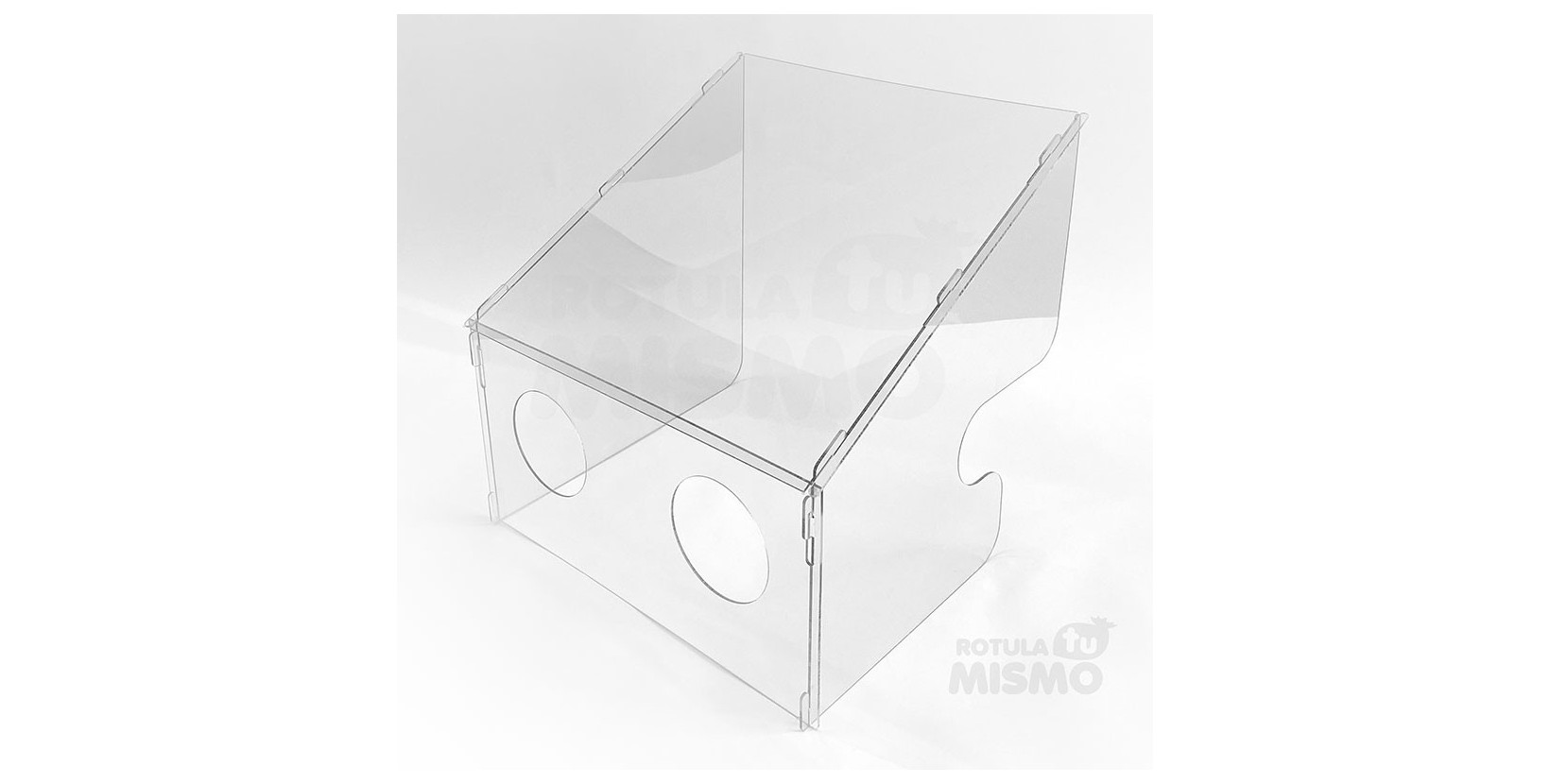 Caja de metacrilato para intubar - INTUBOX