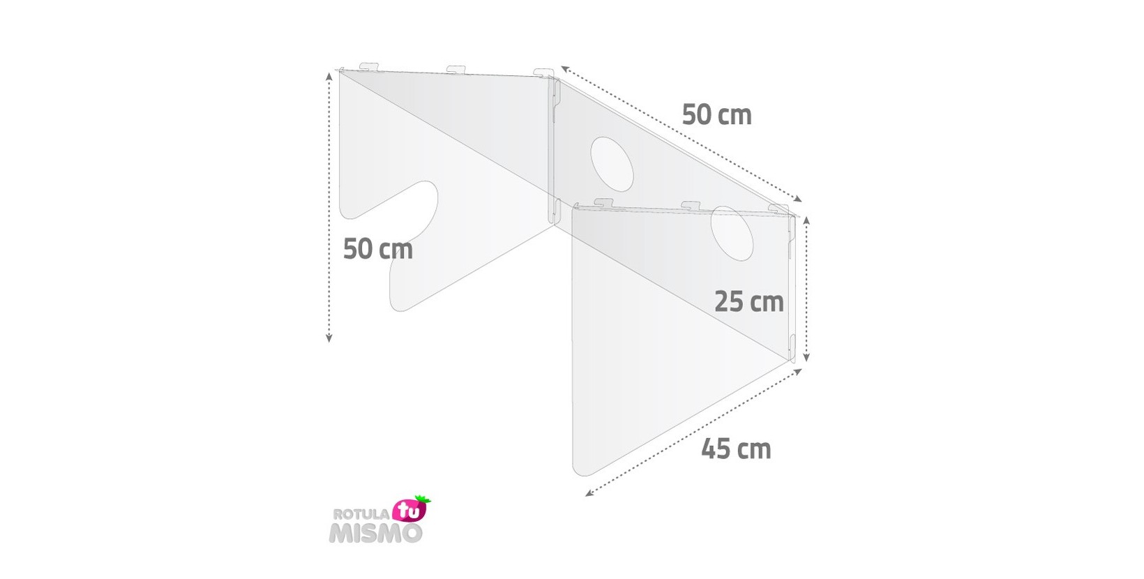 Caja de metacrilato para intubar - INTUBOX