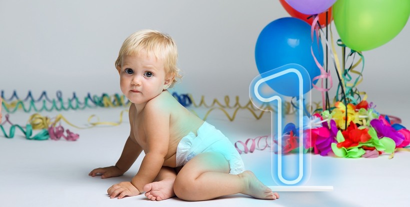 Numero anniversaire au néon