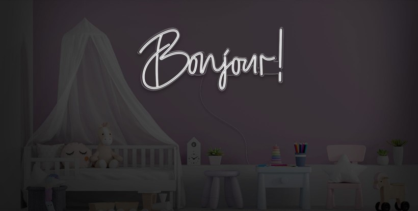 Néon Bonjour