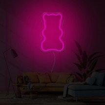 Neón Gummy bear