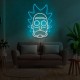 Neón Rick de Rick & Morty