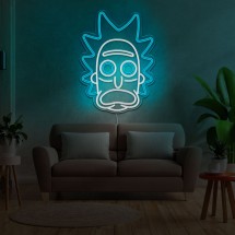 Neón Rick de Rick & Morty