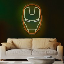 Neón inspiración Iron Man