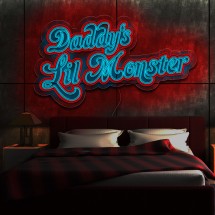 Neón daddy's lil monster