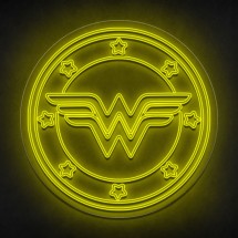Neon inspiración Mujer Maravilla