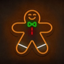 Neón Galleta de Navidad