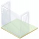 MAMPARA PLEGABLE PARA PUPITRE 68x56 CM