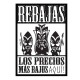 Cartel Últimas Rebajas