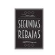 Cartel Segundas Rebajas Vintage