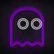 Neón fantasma comecocos / Pacman