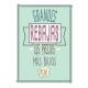 Letrero Grandes Rebajas Vintage Pistacho