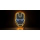 Neón inspiración Iron Man