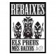 Cartel Últimas Rebajas