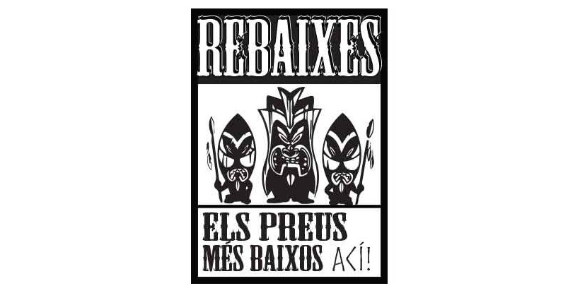 Cartel Últimas Rebajas