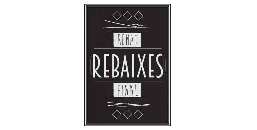 Cartel Remate Final Vintage