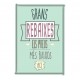 Letrero Grandes Rebajas Vintage Pistacho