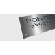 Placa de aluminio