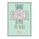 Letrero Grandes Rebajas Vintage Pistacho