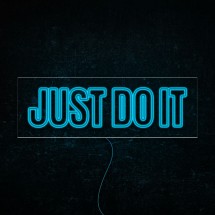 Neon Just do it