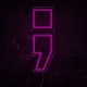 Neon Punto y coma