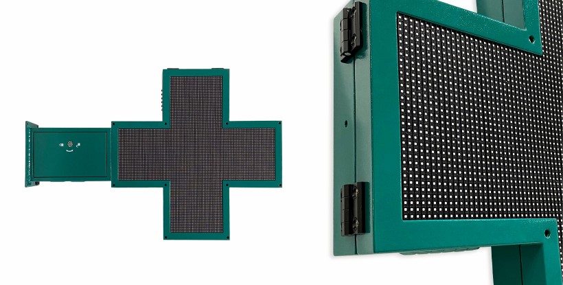 Cruz farmacia led programable
