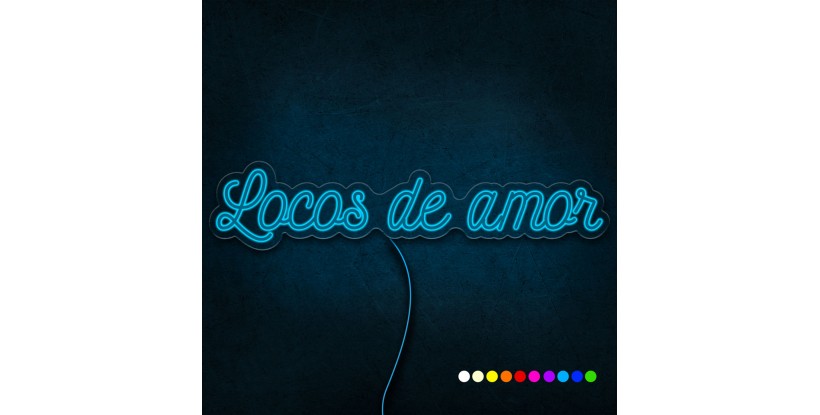 Neón Locos de amor
