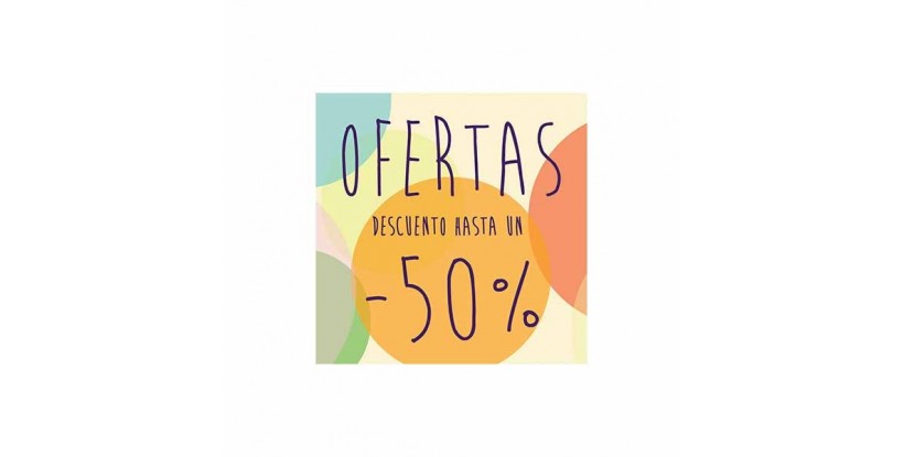 Cartel ofertas -50% circulitos