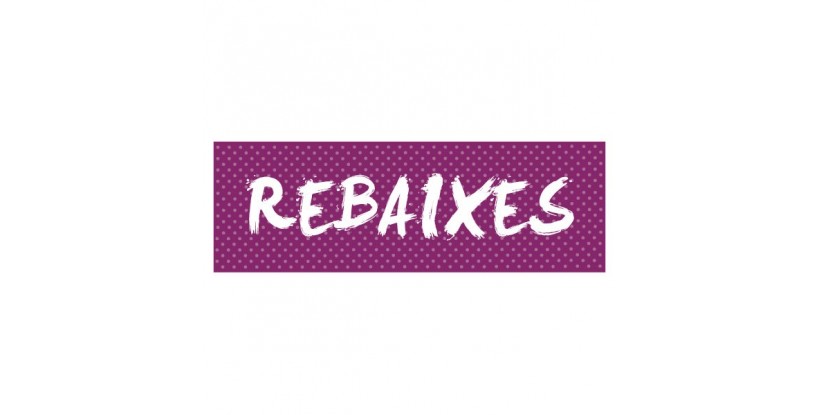 Cartel rebajas puntitos