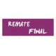 Cartel remate final puntitos
