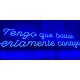 Neón 'Tengo que bailar seriamente contigo'