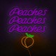 Neón peaches