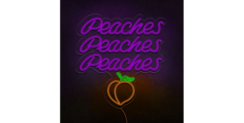 Neón peaches