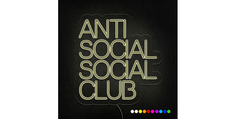 Neón antisocial social club