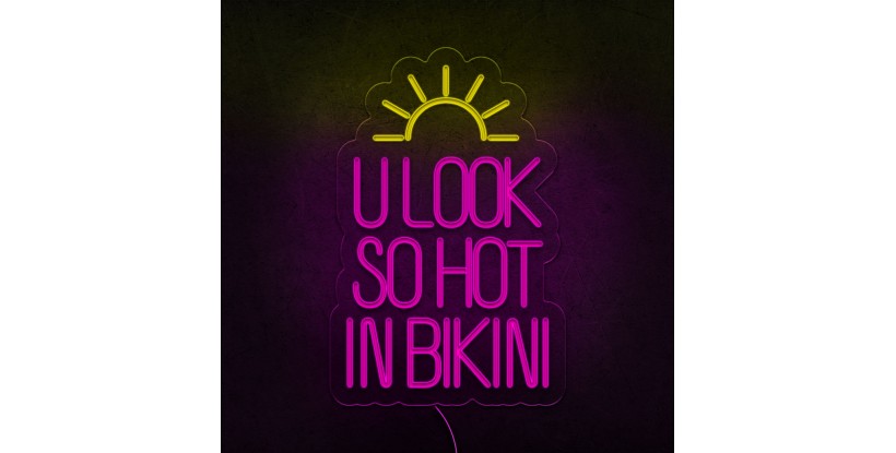 Neón U look so hot in bikini