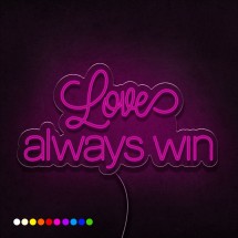 Neón Love always win