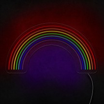 Neón arcoiris