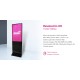Mupi digital y proyección de vídeos