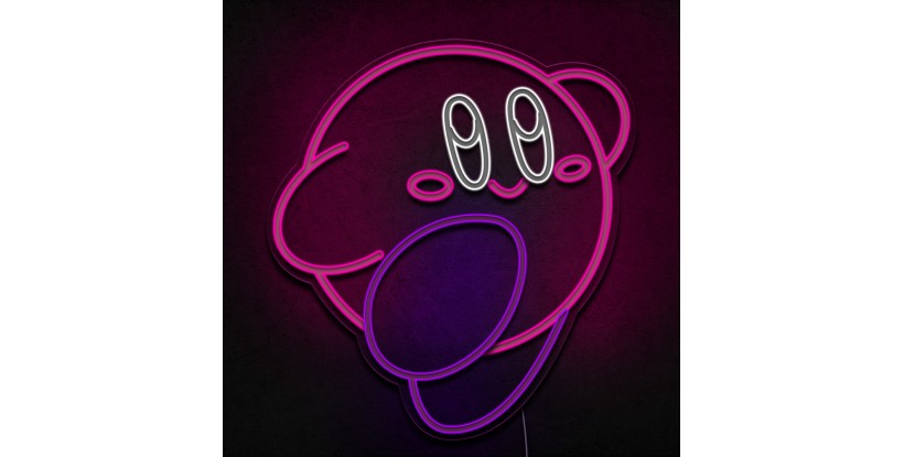 Neón inspiración Kirby