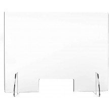 Mampara de protección 120 x 80 cm