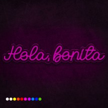 Neón Hola bonita