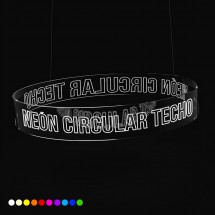 Letras en poliespan con bombillas led