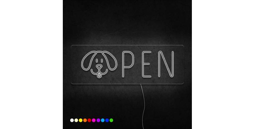 Neón open mascotas