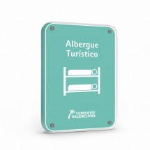 Placa Albergue Turístico Comunidad Valenciana