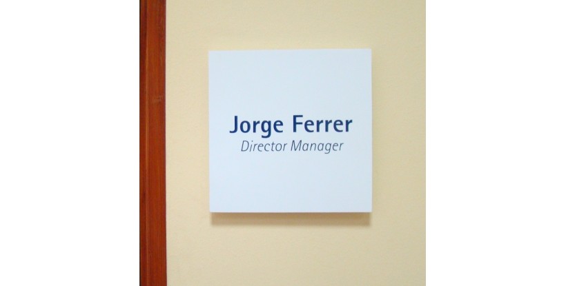 Placa PVC y Vinilo Satinado