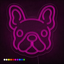 Neón bulldog francés