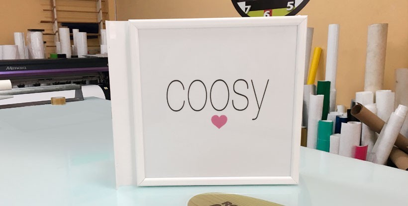 Banderola con luz para Coosy