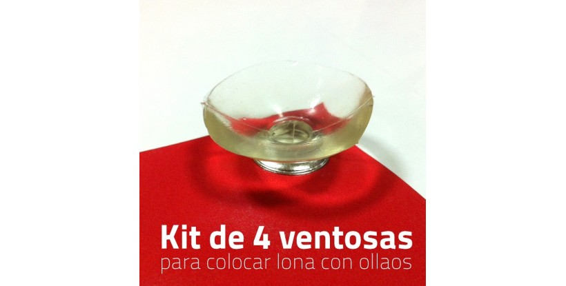 Ventosas para ollas de lona