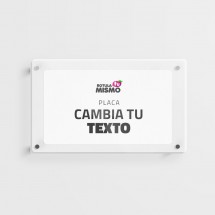 Placa cambia tu texto rápido